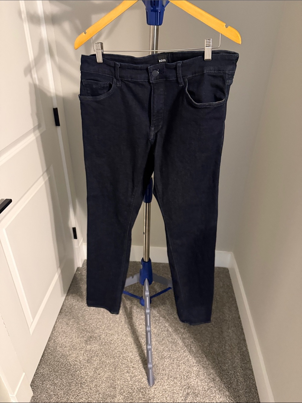 Boss Men's Skinny Jeans in Deep Navy